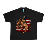 Black Bucking Bronco Urban Heavy Tee - Jasminsmagicworld