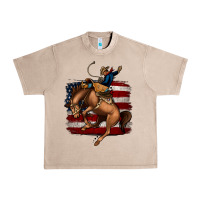 French Oak Bucking Bronco Urban Heavy Tee - Jasminsmagicworld