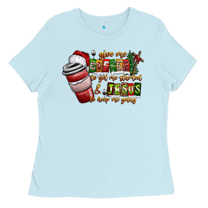Coffee  Jesus Ladies Tee by CowhideDigitalArt | Teevron