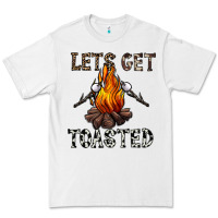 White lets get toasted Premium Tee - CowhideDigitalArt
