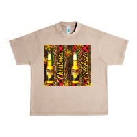 Beer Bottle For Christmas Urban Heavy Tee | Teevron