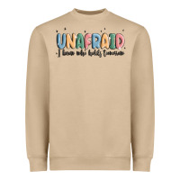 Mushroom unafraid Heavyweight Sweatshirt - MaliasSmallBusiness