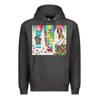 Charcoal Heather i love someone with autism Premium Hoodie - TumblerDesignByShophia