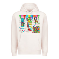 Pale Pink i love someone with autism Premium Hoodie - TumblerDesignByShophia