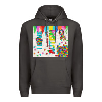 Smoke i love someone with autism Premium Hoodie - TumblerDesignByShophia