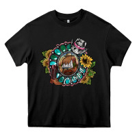 Black cowgirl Heavy Core Tee - SublimationCraftShop
