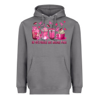 Storm In October We Wear Pink with Breast Cancer Coffee Heavyweight Hoodie - texasbilliewilder