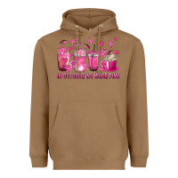 Toasted Coconut In October We Wear Pink with Breast Cancer Coffee Heavyweight Hoodie - texasbilliewilder
