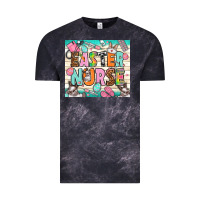 Cloud Black Easter Day Nurse Vintage Tee - NancyCooperArtShop