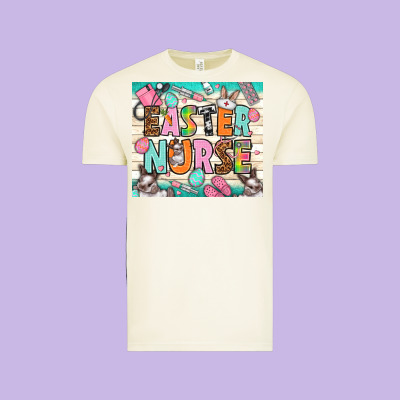 Easter Day Nurse Vintage Tee Designed By Nancycooperartshop