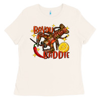 Bone crawfish bayou baddie Ladies Tee - FaDigitalArtStudio