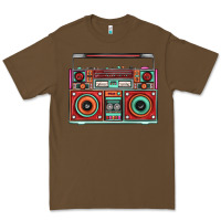 Cacao Boombox Premium Tee - FaDigitalArtStudio