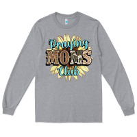 Heather Grey praying moms club Long Sleeve Tee - NancyCooperArtShop