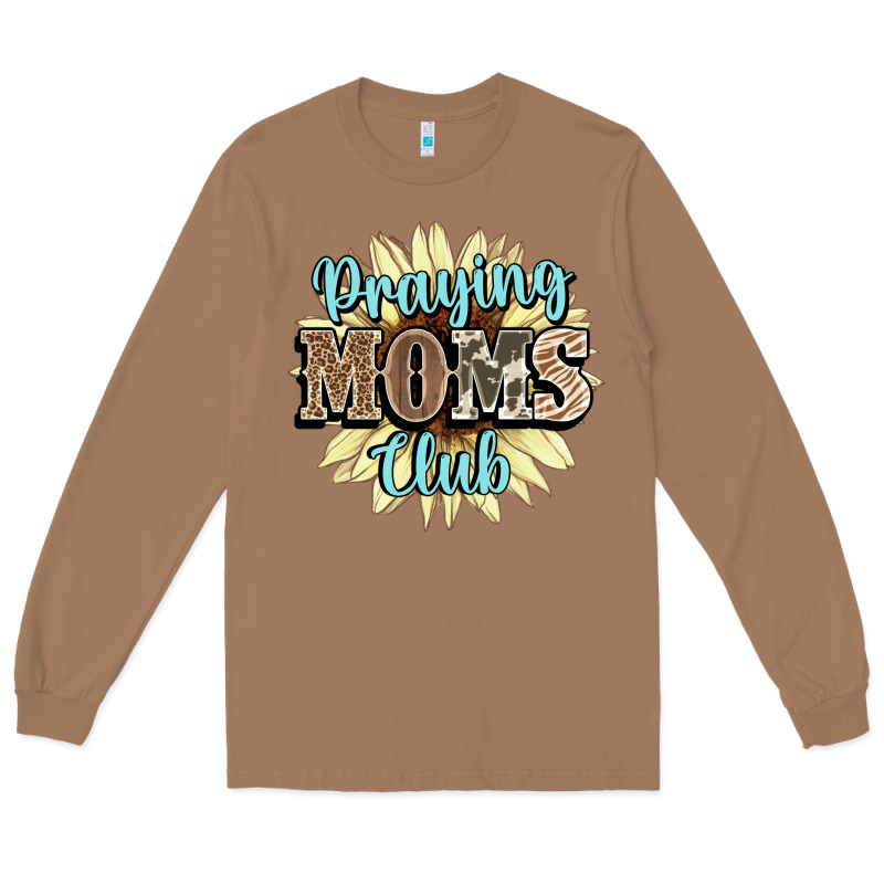 Praying Moms Club Long Sleeve Tee by NancyCooperArtShop | Teevron