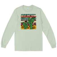 Matcha cactus sunflower coaster Long Sleeve Tee - JahusDesignShop