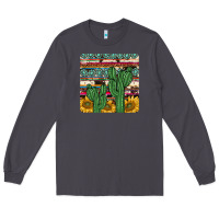 Smoke cactus sunflower coaster Long Sleeve Tee - JahusDesignShop