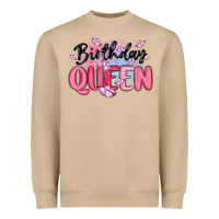 Mushroom birthday queen Heavyweight Sweatshirt - MaliasSmallBusiness