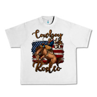 Lunar Rock Cowboy Up Rodeo Bucking Bronco Urban Heavy Tee - Jasminsmagicworld