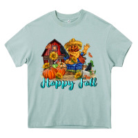 Arona happy fall scarecrow Heavy Core Tee - FaDigitalArtStudio