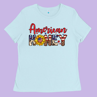 American Honey Ladies Tee Designed By Neo Western