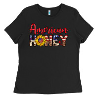 Black American honey Ladies Tee - Neo Western