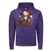 Cloud Purple mooey christmas baby calf Vintage Hoodie - Jasminsmagicworld