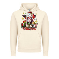 Vintage Artic mooey christmas baby calf Vintage Hoodie - Jasminsmagicworld