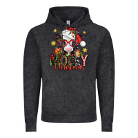 Vintage Black mooey christmas baby calf Vintage Hoodie - Jasminsmagicworld