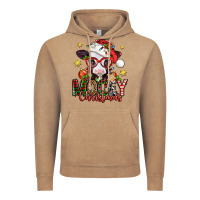 Vintage Coffee mooey christmas baby calf Vintage Hoodie - Jasminsmagicworld