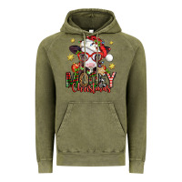 Vintage Olive mooey christmas baby calf Vintage Hoodie - Jasminsmagicworld
