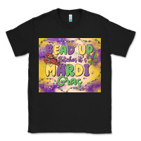 Black bead up bitches it's mardi gras Classic Tee - MaliasSmallBusiness