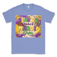 Colony Blue bead up bitches it's mardi gras Classic Tee - MaliasSmallBusiness
