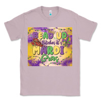 Lilac bead up bitches it's mardi gras Classic Tee - MaliasSmallBusiness