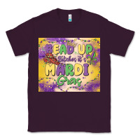 Plum bead up bitches it's mardi gras Classic Tee - MaliasSmallBusiness