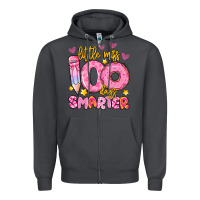 Smoke little miss 100 days smarter Zipper Hoodie - Artiststas