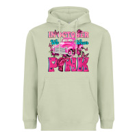 Matcha In October We Wear Pink Truck Heavyweight Hoodie - texasbilliewilder
