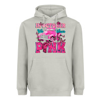 Moon Dust In October We Wear Pink Truck Heavyweight Hoodie - texasbilliewilder
