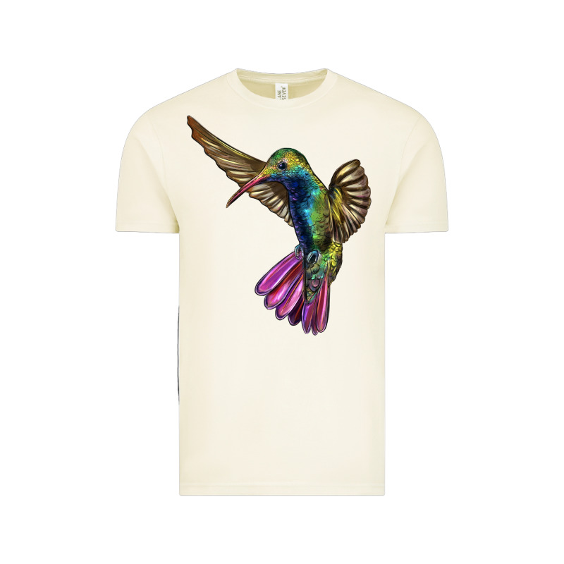 Flying Ruby Throated Hummingbird Vintage Tee by LillyAllenDesigns | Teevron