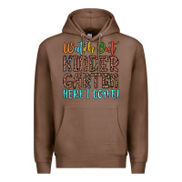 Chestnut watch out kindergarten here i come! Premium Hoodie - JahusDesignShop