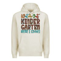 Oatmeal Heather watch out kindergarten here i come! Premium Hoodie - JahusDesignShop