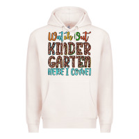 Pale Pink watch out kindergarten here i come! Premium Hoodie - JahusDesignShop