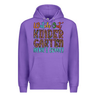 Purple watch out kindergarten here i come! Premium Hoodie - JahusDesignShop