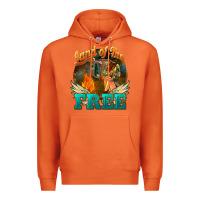 Carrot Land of the free 4th of july Premium Hoodie - HowdyJamesFarm