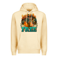Pina Colada Land of the free 4th of july Premium Hoodie - HowdyJamesFarm