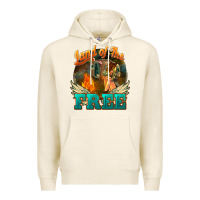 Tofu Land of the free 4th of july Premium Hoodie - HowdyJamesFarm