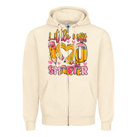 Sandshell little miss 100 days smarter Zipper Hoodie - Artiststas