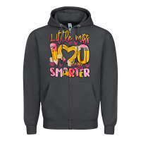 Smoke little miss 100 days smarter Zipper Hoodie - Artiststas
