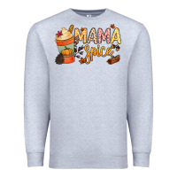 Heather Grey Mama spice Premium Sweatshirt - NancyCooperArtShop