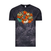 Cloud Black fall autumn patches Vintage Tee - Jasminsmagicworld