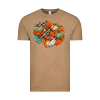 Vintage Coffee fall autumn patches Vintage Tee - Jasminsmagicworld